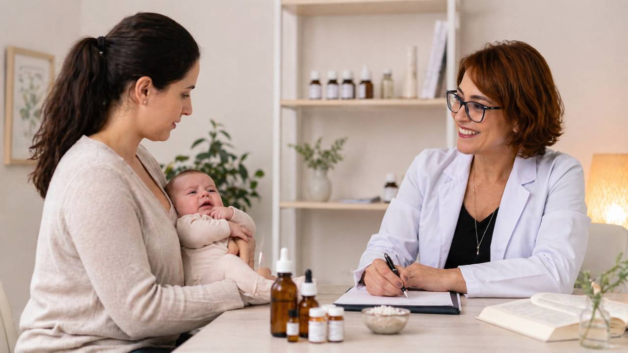 Homeopatia para Refluxo em Bebês: quando considerar e o que esperar do tratamento?